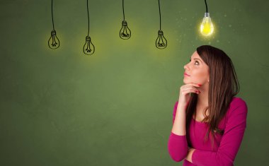 Yeni fikir arayan iş adamı