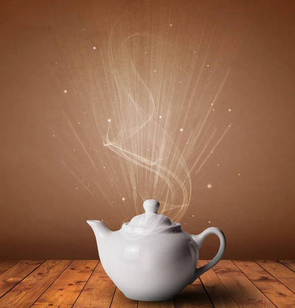 Steaming hot drink — Stock Photo, Image