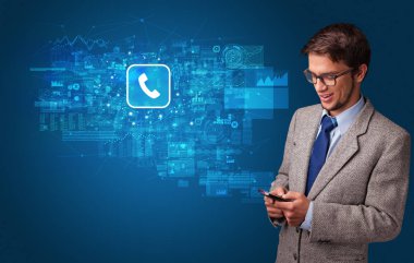 Posta kavramı ile telefon kullanan kişi