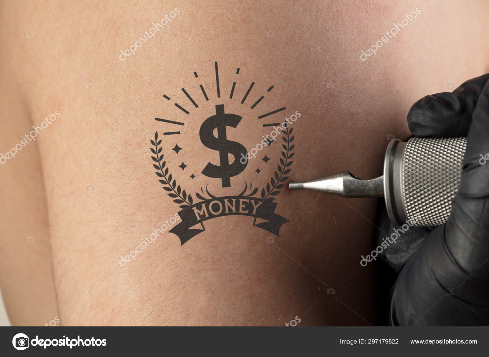 32 Trending Money Bag Tattoo Designs Ideas To Be Cool - Mycozylive.com |  Money bag tattoo, Money tattoo, Respect tattoo