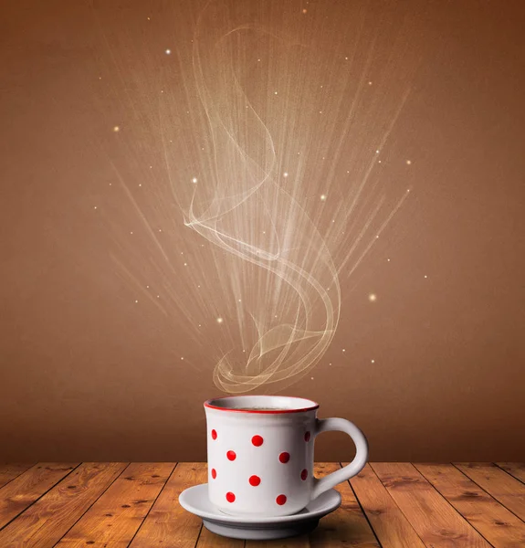 Steaming hot drink — Stock Photo, Image