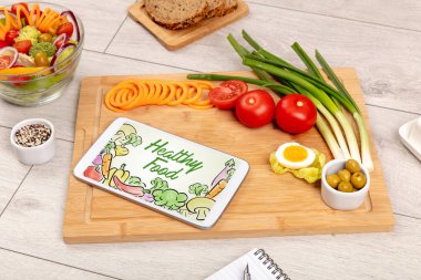 Sağlıklı Gıda kompozisyonu