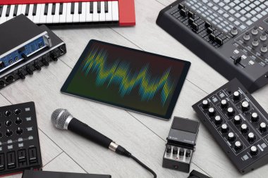 Tablet ve elektronik müzik aletleri