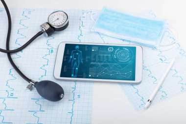 Tıbbi tam vücut yazılım tablet eleme