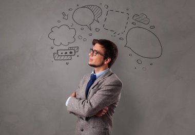 Doodle sohbet konsepti ile öğrenci