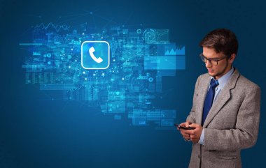 Posta kavramı ile telefon kullanan kişi