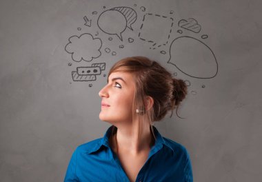 Doodle sohbet konsepti ile öğrenci