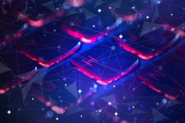 klavye ağ kavramı ile