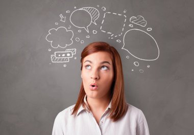 Doodle sohbet konsepti ile öğrenci