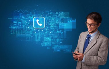 Posta kavramı ile telefon kullanan kişi