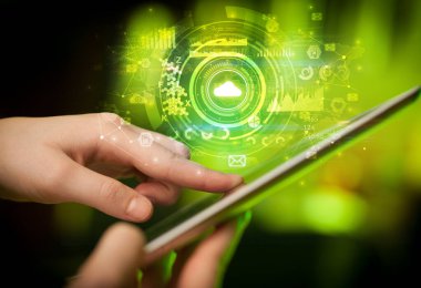 El tutma tablet bulut sistem kavramı ile