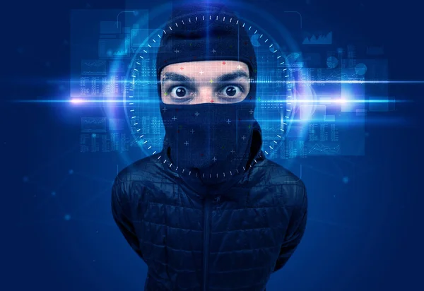 Facial recognition system — Stock Photo, Image