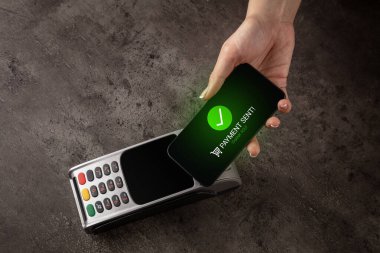 Terminalde kabul edilen ödeme