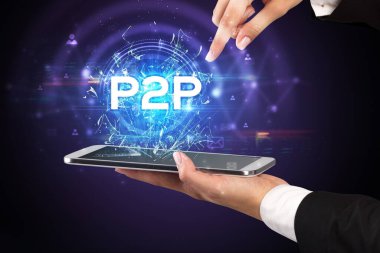 Kısaltmalı dokunmatik ekranın yakın plan görüntüsü.