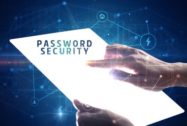 Fütürist tablet, güvenlik kavramı