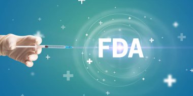 Virüs aşısıyla şırınga iğnesi