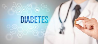 Sana ilaç veren bir doktorun yakın çekimi.