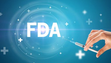 Virüs aşısıyla şırınga iğnesi