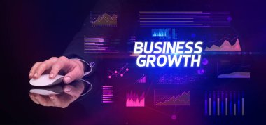 Kablosuz, çevresel, siber iş konsepti