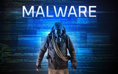 Kod arkaplanındaki yüzsüz hacker