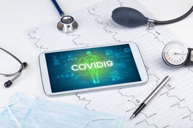 Tablet bilgisayar ve doktor araçları