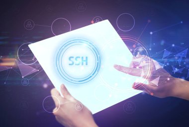 El işi fütüristik tablet