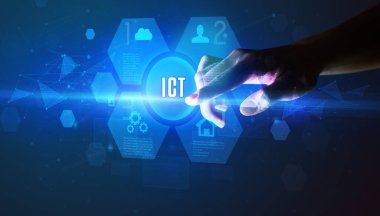 Dijital düğmeye elle bas