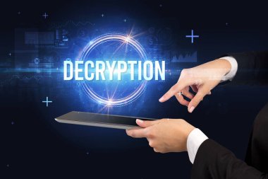 Dokunmatik ekran yakın plan, yeni teknoloji konsepti