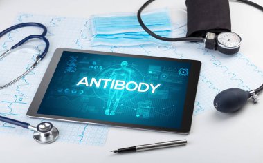 Tablet bilgisayar ve doktor araçları