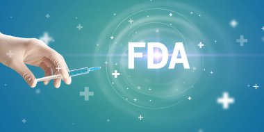 Virüs aşısıyla şırınga iğnesi