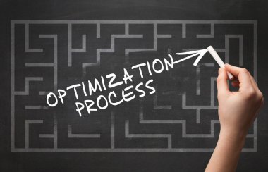 El çizimi yeni iş konsepti