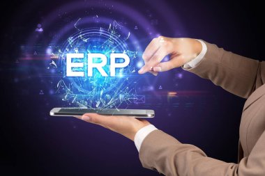 Kısaltmalı dokunmatik ekranın yakın plan görüntüsü.