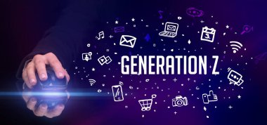 El ele tutuşan kablosuz çevre