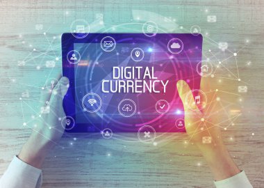 Yazılı bir tabletin yakın plan görüntüsü