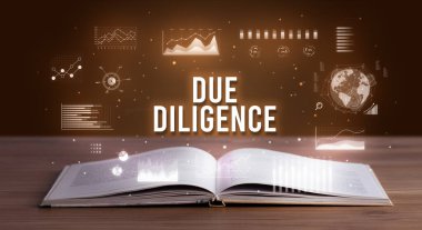 Açık bir kitaptan çıkan iş yazıları