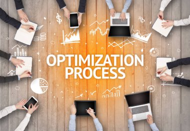 Ofiste Çalışan Meşgul İnsanlar Grubu