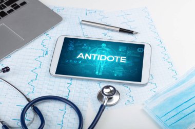 Tablet bilgisayar ve doktor araçları