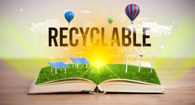 Açık kitap, yenilenebilir enerji kavramı