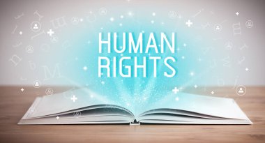 açık kitap, sosyal ağ konsepti