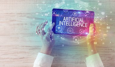 Yazılı bir tabletin yakın plan görüntüsü