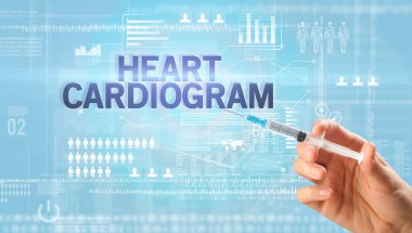 Doktorların elinde şırınga olan beyaz bir eldivenle yakın plan görüntüsü.