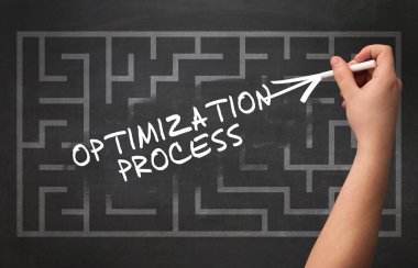 El çizimi yeni iş konsepti