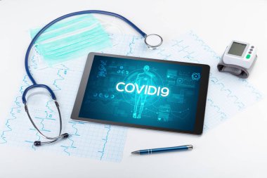 Tablet bilgisayar ve doktor araçları