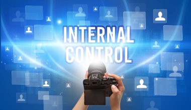 El kamerasının yakın çekimi