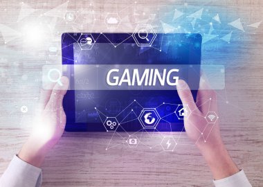 Bir tablet arama yazısını kapat