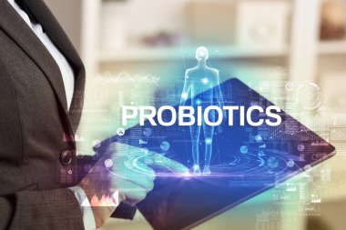 Elektronik tıbbi kayıt, teknoloji konsepti.