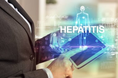 Elektronik tıbbi kayıt, teknoloji konsepti.