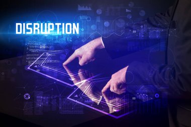 Dijital tabloya elle dokun