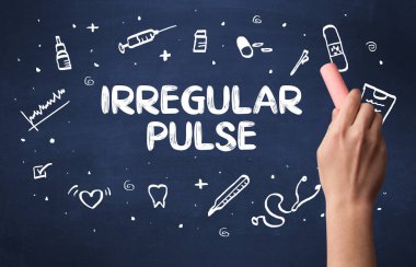 El çizimi tıbbi konsept