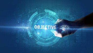 İş konseptine el sıkışma düğmesi